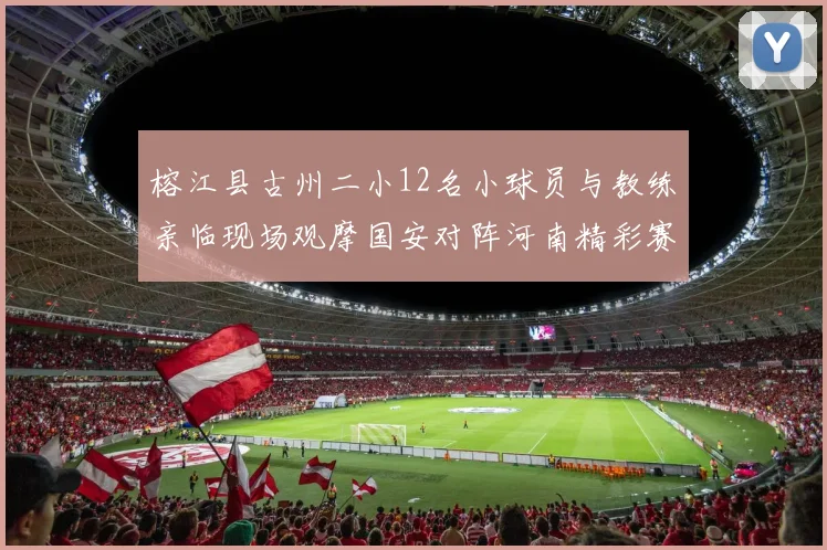 榕江县古州二小12名小球员与教练亲临现场观摩国安对阵河南精彩赛事
